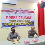 Press Release Kasus Laka Lantas Polres Pangkep Tahun 2022