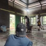 Renovasi mesjid Darusalam Dusun Katubung Taraweang desa Mattoangin berjalan lancar.